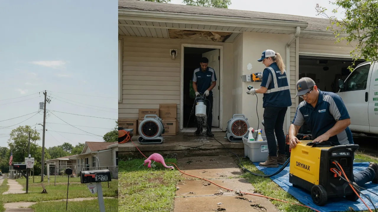 Storm Damage Water Removal in Hurley, MO near me